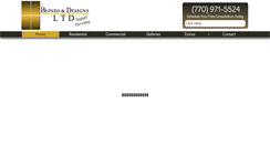 Desktop Screenshot of blindsanddesignsltd.com